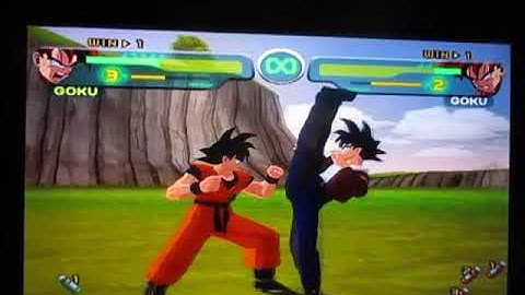 Dragon Ball Z Budokai(Gamecube)-Goku Mirror Match