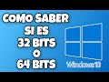 COMO SABER SI MI PC WINDOWS 10 ES DE 32 o 64 BITS FACIL Y RAPIDO EN 2025