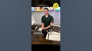 How to Bandage a Knee Injury Using Crepe Bandage | One Minute Demos | YouTube Shorts