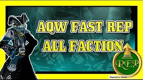 =AQW= ALL FACTION RANK 10 FAST REP (NON-LEGEND) 12500REP/CLICK