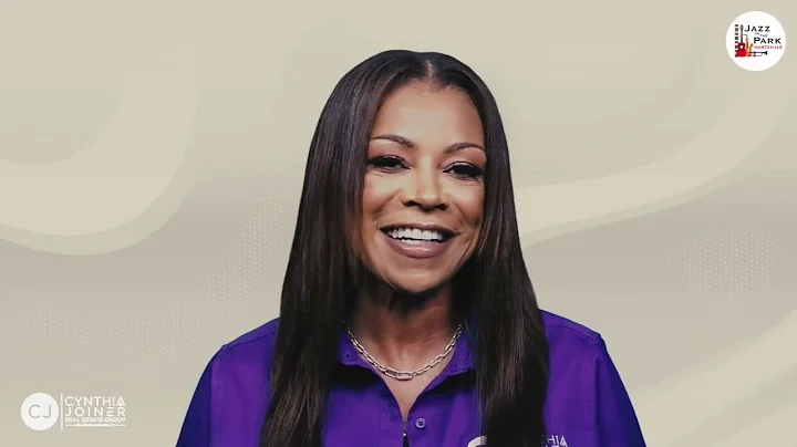 Jazz in the Park Promo Video with Sponsor Cynthia ...