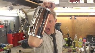 Ballistic Knife/Taser Weaponised arm Gauntlet Deus Ex: Mankind Divided Style Making of Part 2