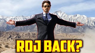 Robert Downey Jr is BACK as Iron Man?