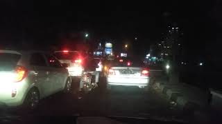 Suasana perjalanan malam Jogja Magelang(5)