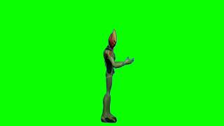 Green Screen Benten Aleain 3D Video Green Screen Video