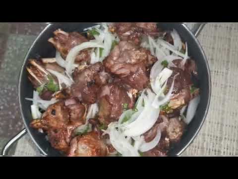 Hinduşka ve Qaz kababının hazırlanması/We prepared turkey and Ghazi kebab/кебаб из индейки и гуся/