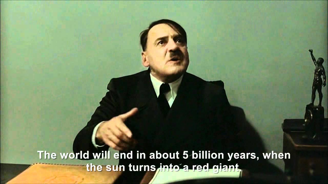 Hitler is informed﻿ the world was supposed to end today