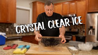 How to make CRYSTAL CLEAR ICE  SUPER EASY
