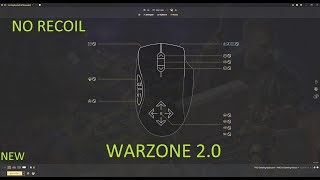 How to get NO RECOIL on MOUSE in WARZONE 2 w/ AIM ASSIST. GAMEPLAY. reWASD