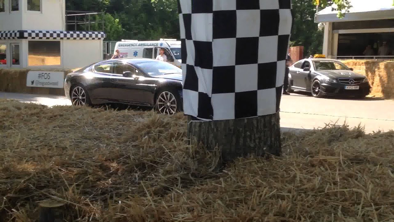 Aston Martin Rapide exhaust sound