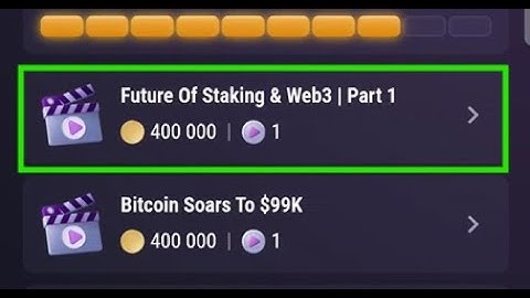 Future Of Staking & Web3 | Part 1 | Tapswap Code | Future of Staking & Web3 | Part 1