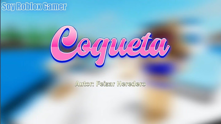 Orquesta La Bella Luz - Coqueta (Video Oficial Roblox)