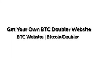 Bitcoin Doubler Website • Free Domain and Hosting