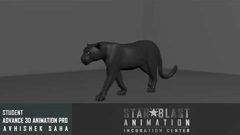 AVHISHEK SAHA - Quadruped Walk Cycle -  Advance 3D Animation Pro