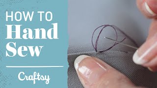 Invisible Stitch Tutorial: How To Fix A Tear (+ Sewing “Blind” Hems)