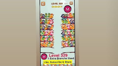 #bird #sort 2 #color #puzzle #level 329 #birdsort #colour #gaming #viral #trending #shorts #solution