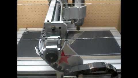 CNC Router Half-Tone