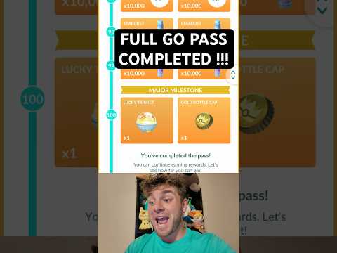 POKEMON GO FEST GO PASS COMPLETED In Pokemon and THIS Is What I Got!!! #shorts #pokemon