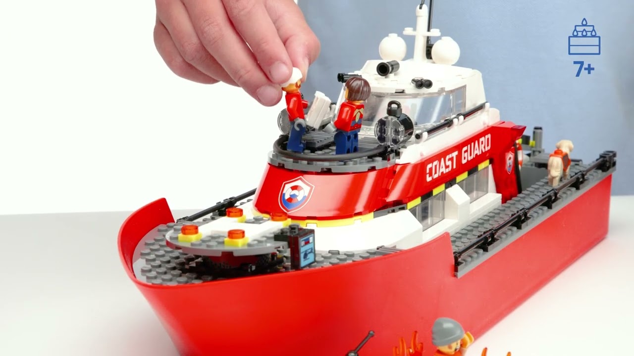 LEGO City Sahil Güvenlik Kurtarma Botu ve Helikopteri 60504 – 7