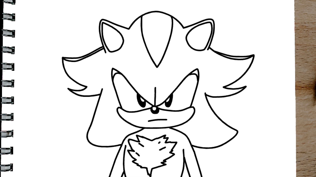 Como dibujar a SHADOW DE SONIC BOOM PASO A PASO facil y rapido - thptnganamst.edu.vn