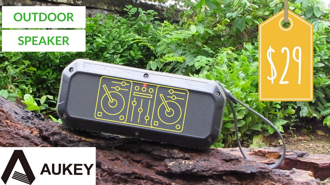 aukey outdoor bluetooth speaker