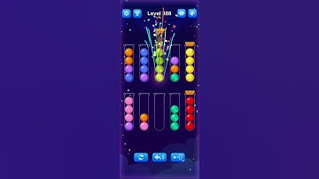 Ball Sort Puzzle level 388. #puzzle #strategy #gamer #game #live #mobile #new #ballsortpuzzle
