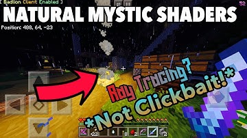 Natural Mystic shaders Gameplay video. | IceCubeNETWORK
