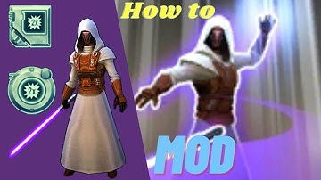 How To Mod Jedi Knight Revan in swgoh