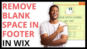 How to Remove Blank Space From Footer in Wix [QUICK GUIDE]