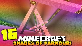 Minecraft 16 SHADES OF PARKOUR! | (Dropper, Elytra, & Enderpearl Parkour)