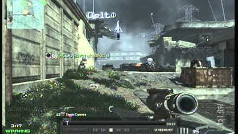 MW3 My First Random Throwing Knife!