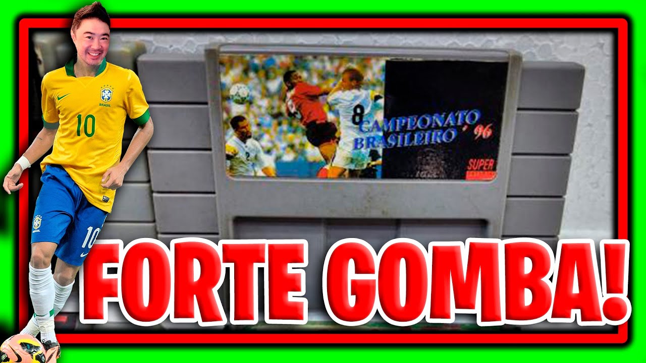 Futebol Brasileiro 96 Super Nintendo Melhor Narrador Do Mundo 