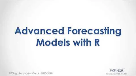 R Course. Advanced Forecasting Models