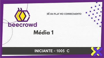 Beecrowd 1005 Média 1 em linguagem C