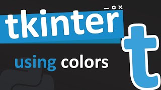 Using colors in tkinter