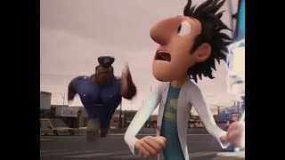 Download lagu Officer Earl Running Sonic Mode  Meme  - Cloudy With A Chance Of Meatballs  2009 mp3