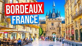 BORDEAUX, FRANCE (Sightseeing tour of the city of Bordeaux, France in 4K)