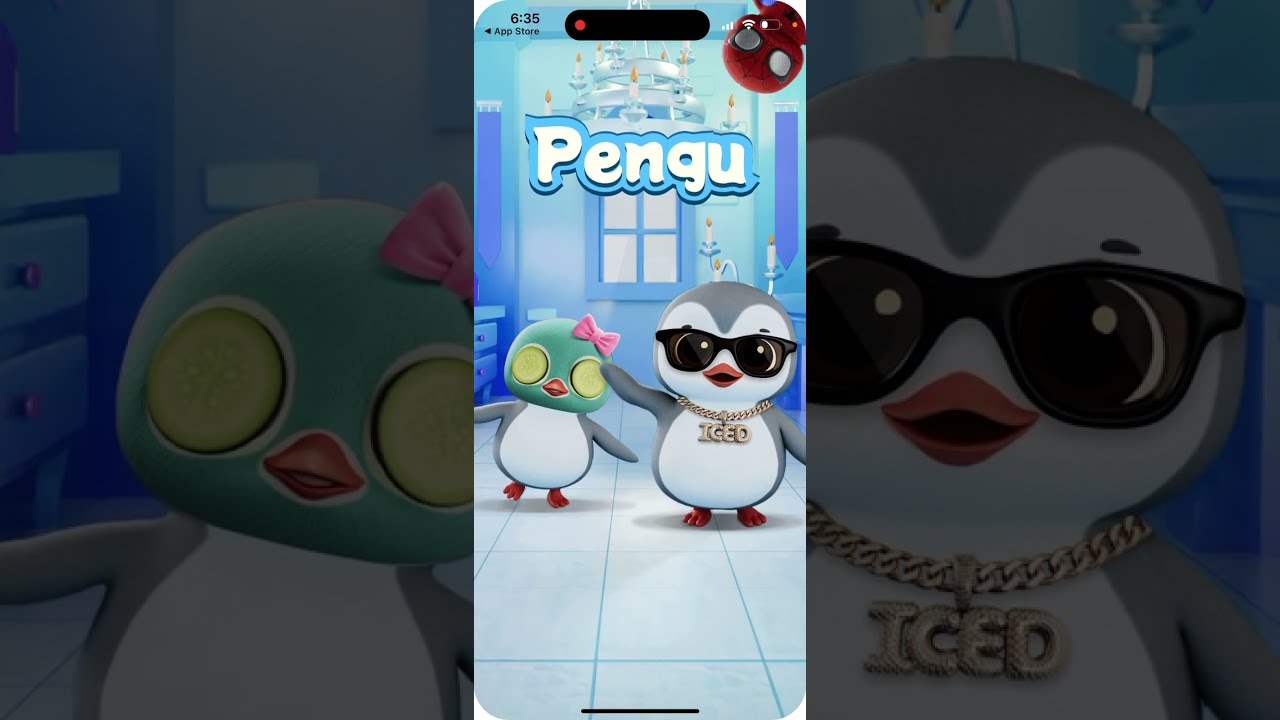 PENGU app - raise virtual pets - how to use? Full overview