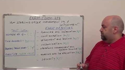 C2050-219: IBM Exam Sterling Order Management Test V9.1, Deployment Questions