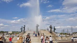 В Ставрополе открыли крупнейший на Юге страны фонтан «Россия»