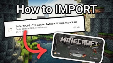 Hoe u een resourcepakket in MCPE kunt importeren