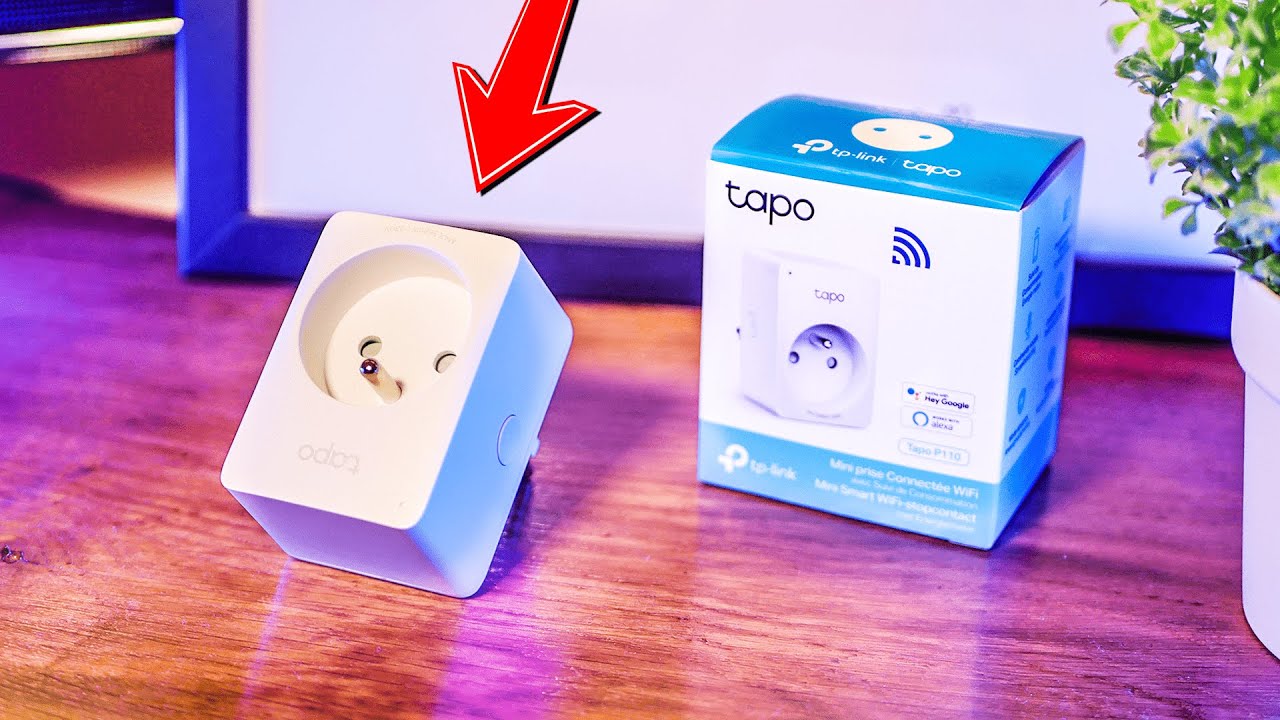 Mini prise connectée WiFi, suivi de consommation Tapo P110
