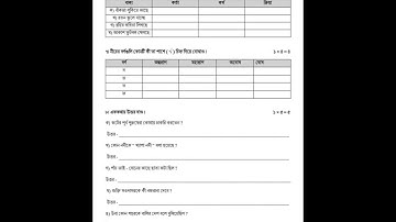 Class 4 Bengali 2nd Unit Test 2025 | সম্পূর্ণ মডেল প্রশ্নপত্র #2ndunittest  #wbbse2025