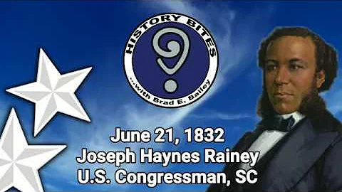 June 21, 1832 ~ Joseph Haynes Rainey