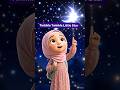 Twinkle Twinkle Little Star ✨ Who Made the Stars So Bright? | Islamic Rhyme #shorts #kidsshorts