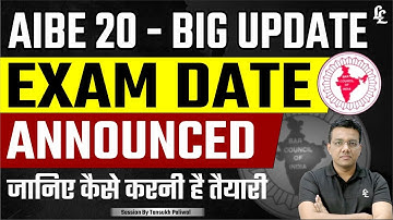 AIBE 20 Exam Date Announced | How to prepare for AIBE | Tansukh Paliwal | Linking Laws