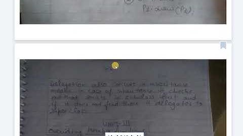 SAITM B TECH CSE SEM 4  OBJECT ORIENTED PROGRAMMING UNIT II &III LECTURE 20