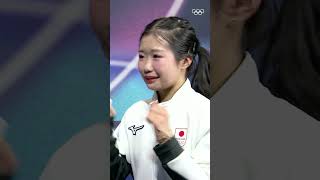 Those Kiss & Cry moments. 🥹