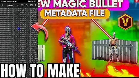 FF OB51 NEW METADATA MAIN ID SAFE 600% MAGIC BULLET ALL SERVER SAFE CS RANK PANEL zZz 😍