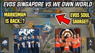 Evos Singapore Vs We Own World - Pick Karrie Evos Soul Savage Mpl Mysg Season 2